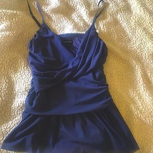 Express Dressy Top. Darker purple.